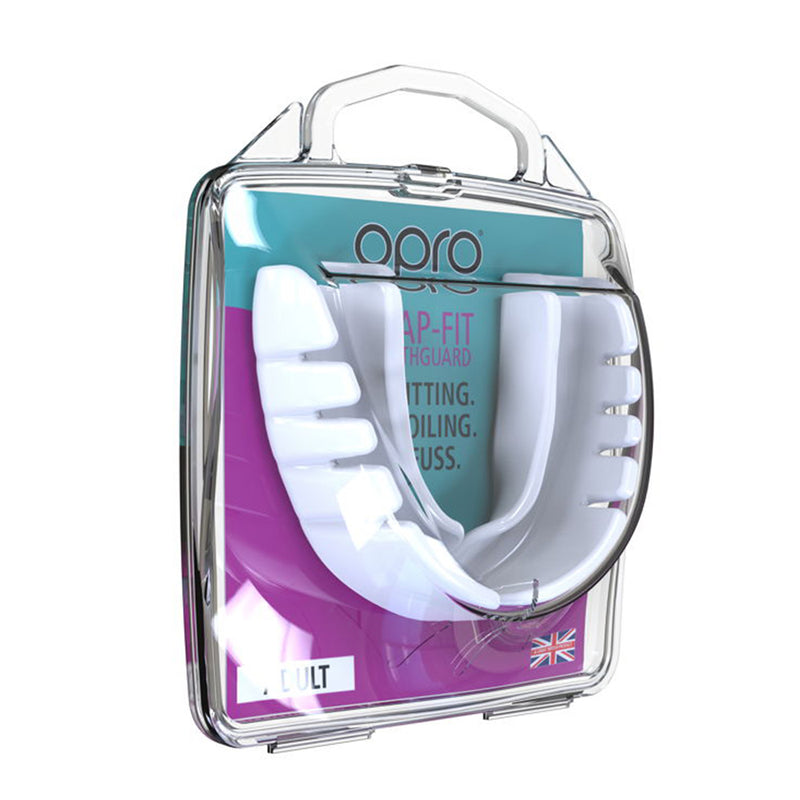 adidas gebitsbeschermer OPRO Gen4 Snap-Fit Wit