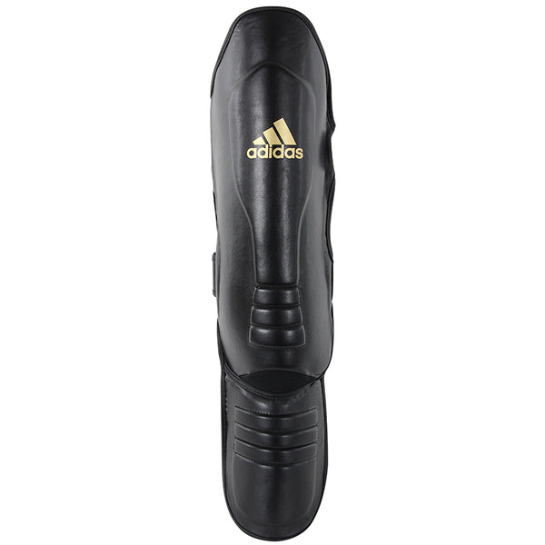 adidas Hybrid Super Pro Scheenbeschermer Zwart/Goud