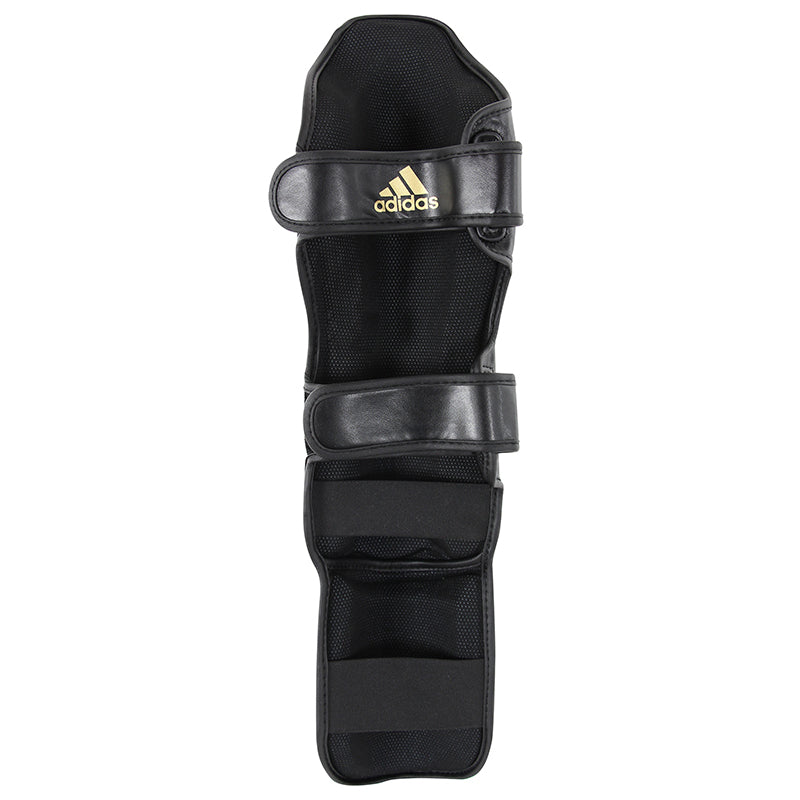 adidas Hybrid Super Pro Scheenbeschermer Zwart/Goud