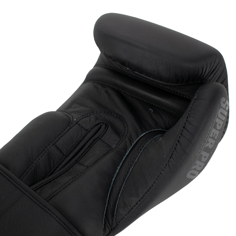 Super Pro Combat Gear Legend Lederen (kick)bokshandschoenen Grijs