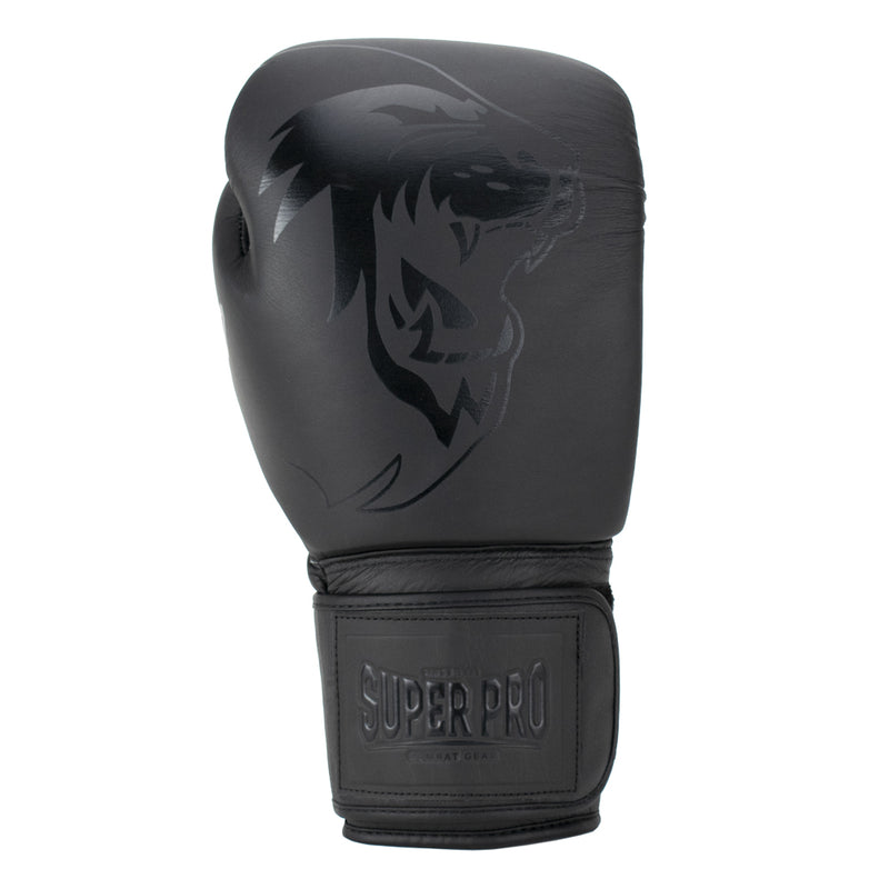 Super Pro Combat Gear Legend Lederen (kick)bokshandschoenen Grijs