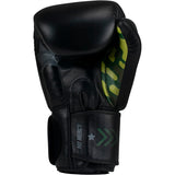 Super Pro Combat Gear (kick)Bokshandschoenen Leder No Mercy Zwart/Groen/Zilver