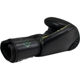 Super Pro Combat Gear (kick)Bokshandschoenen Leder No Mercy Zwart/Groen/Zilver