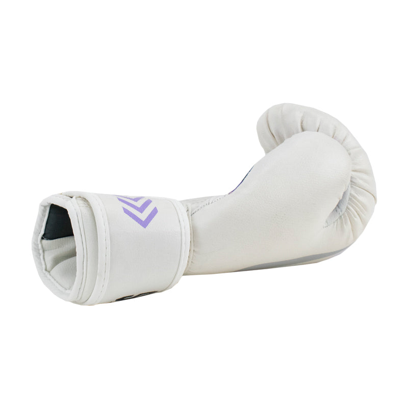 Super Pro Combat Gear (kick)Bokshandschoenen Kids No Mercy Wit/Paars/Zilver