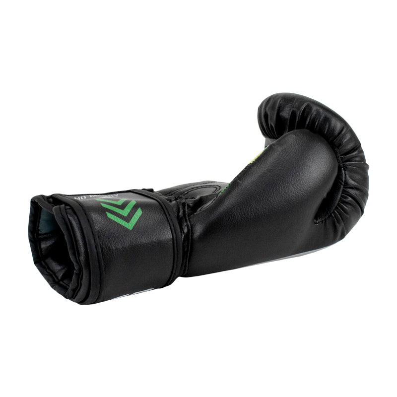 Super Pro Combat Gear (kick)Bokshandschoenen Kids No Mercy Zwart/Groen/Zilver