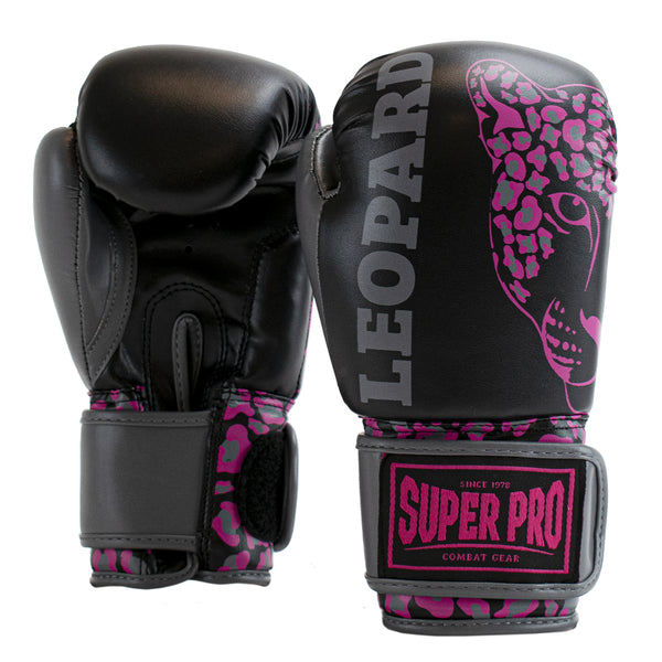 Super Pro Bokshandschoenen Kids Leopard