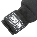 Super Pro Combat Gear Binnenhandschoenen Met Bandage Zwart/Wit
