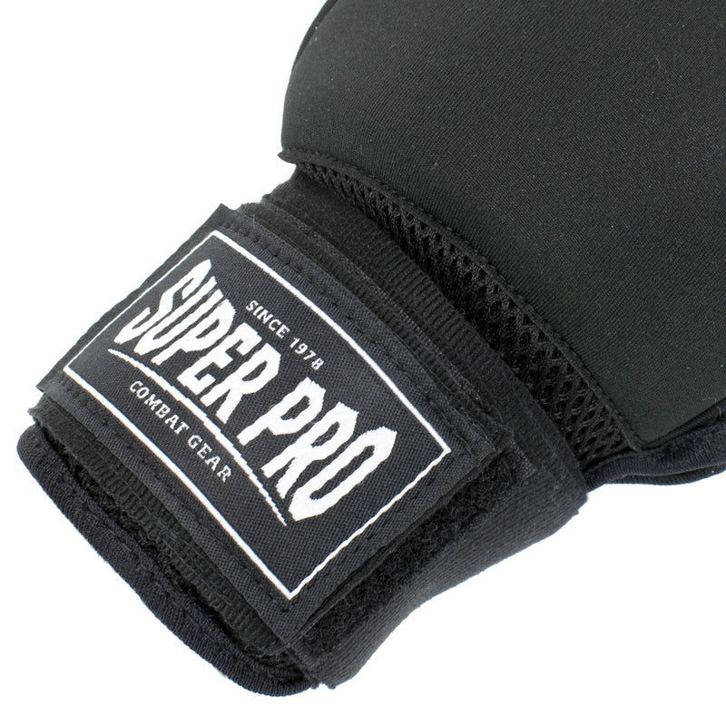 Super Pro Combat Gear Mexican Wrap Binnenhandschoenen Zwart/Wit