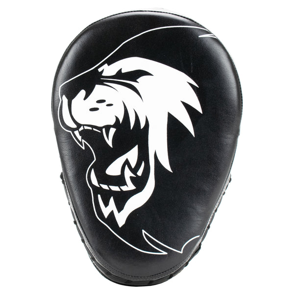 Super Pro Combat Gear Handpads Curved Leder