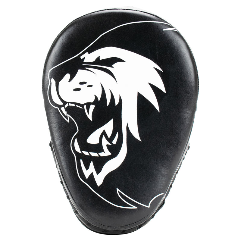 Super Pro Combat Gear Handpads Curved Leder