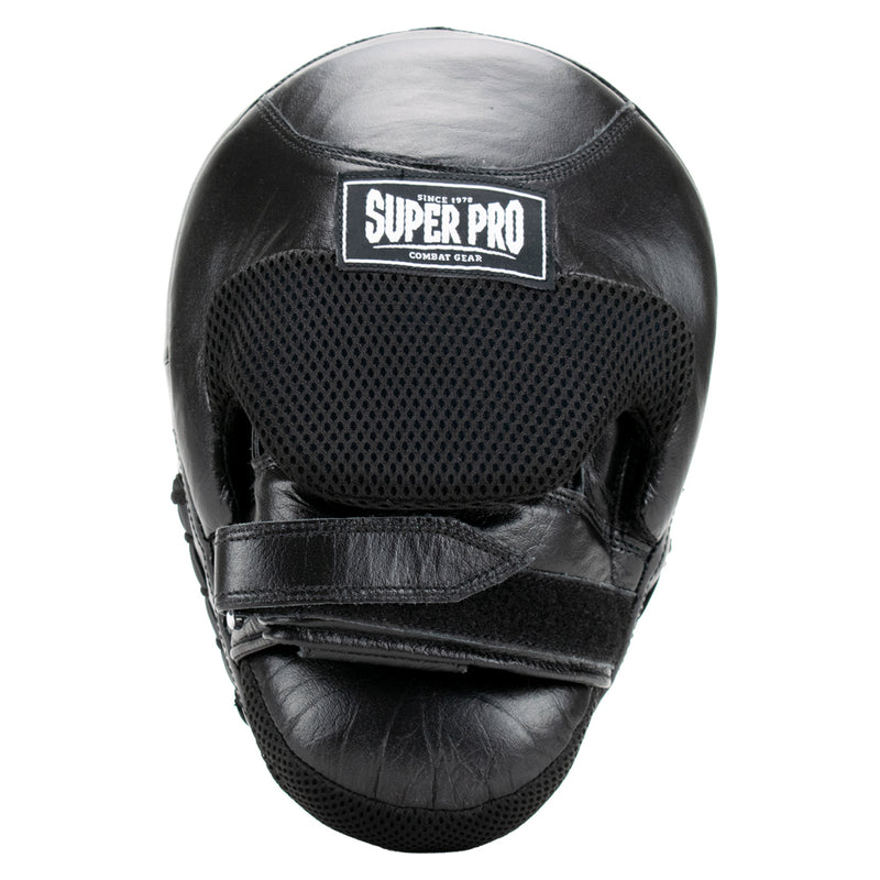 Super Pro Combat Gear Handpads Curved Leder