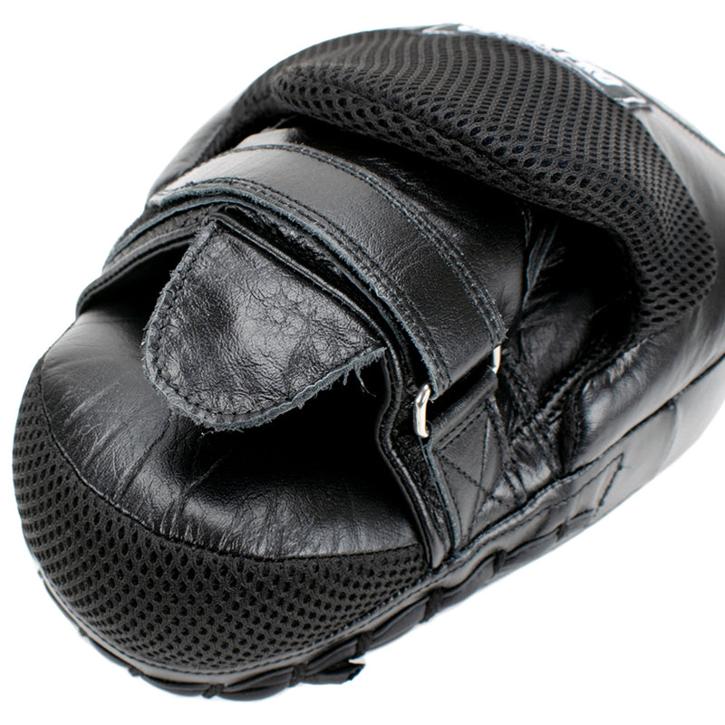 Super Pro Combat Gear Handpads Curved Leder