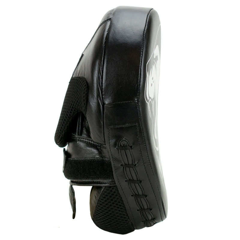 Super Pro Combat Gear Handpads Curved Leder