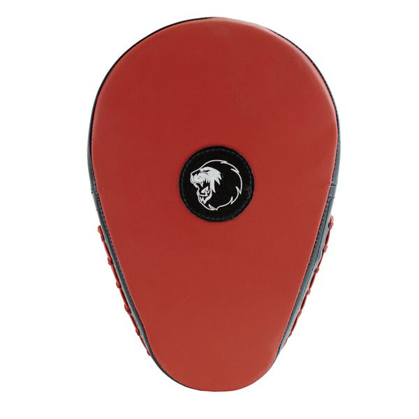Super Pro Lederen Flat Hook and Jab Pad Zwart/Rood