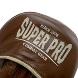 Super Pro Gebogen Vintage Hook and Jab Pad Leder