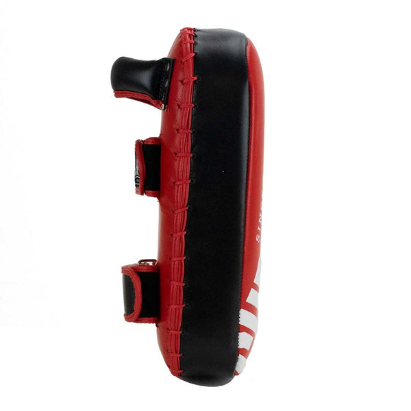 Super Pro Lederen Thaistyle Armpad Zwart/Rood