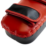 Super Pro Lederen Thaistyle Armpad Zwart/Rood