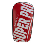 Super Pro Lederen Thaistyle Armpad Zwart/Rood
