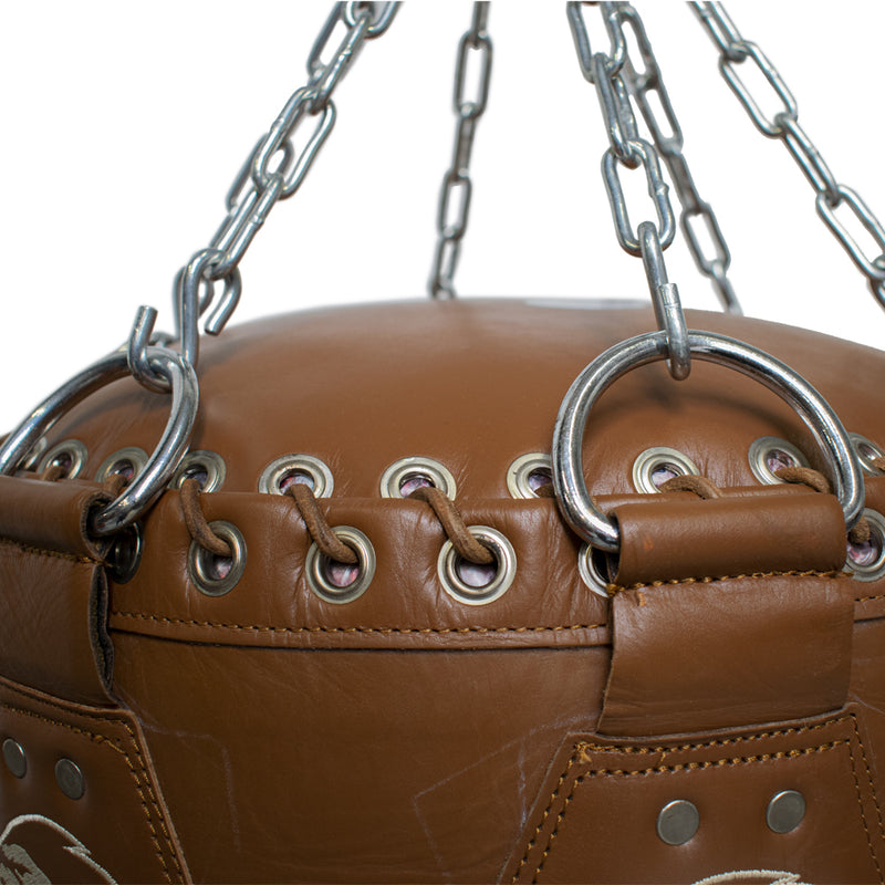 Super Pro Leather Punch Bag Gigantor Classic Bruin 138x42 cm