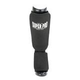 Super Pro Combat Gear Scheenbeschermer Defender Zwart/Wit