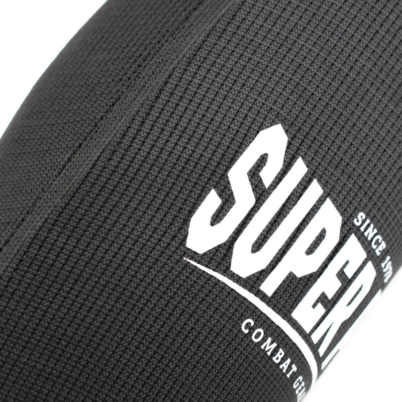 Super Pro Combat Gear Scheenbeschermer Defender Zwart/Wit