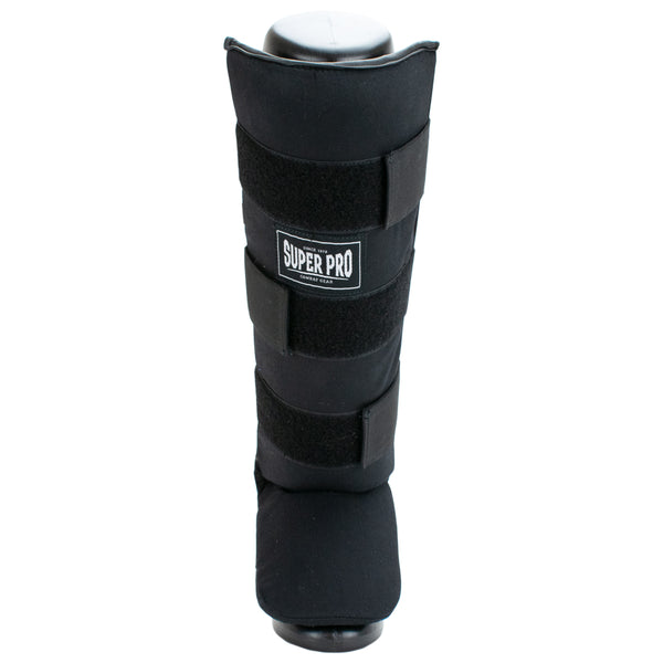 Super Pro Combat Gear Scheenbeschermer Savior Zwart/Wit