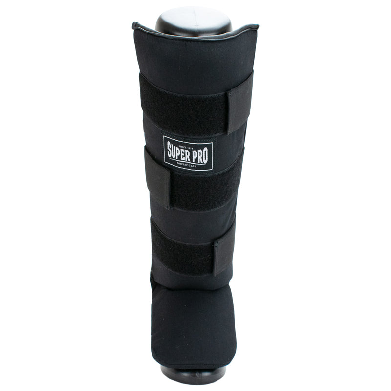 Super Pro Combat Gear Scheenbeschermer Savior Zwart/Wit