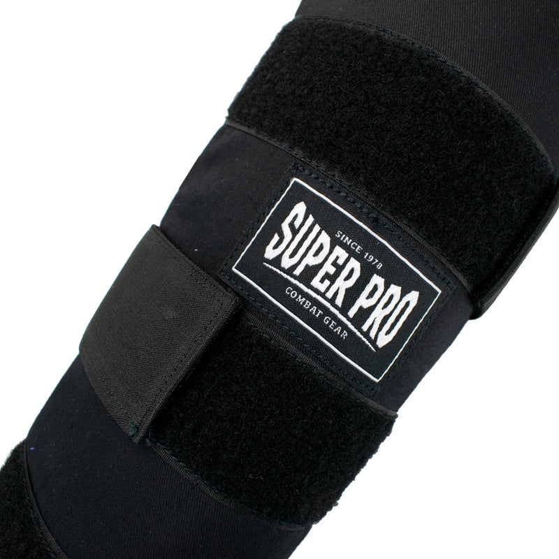 Super Pro Combat Gear Scheenbeschermer Savior Zwart/Wit