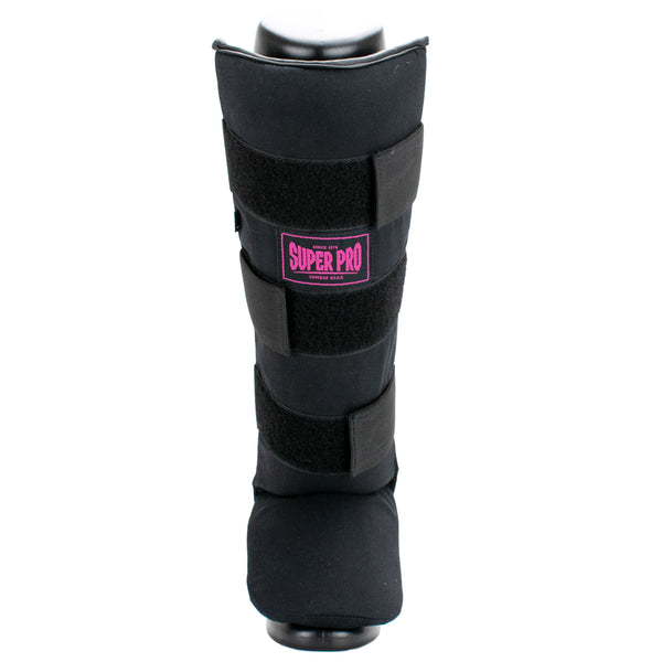 Scheenbeschermer Savior Zwart/Roze
