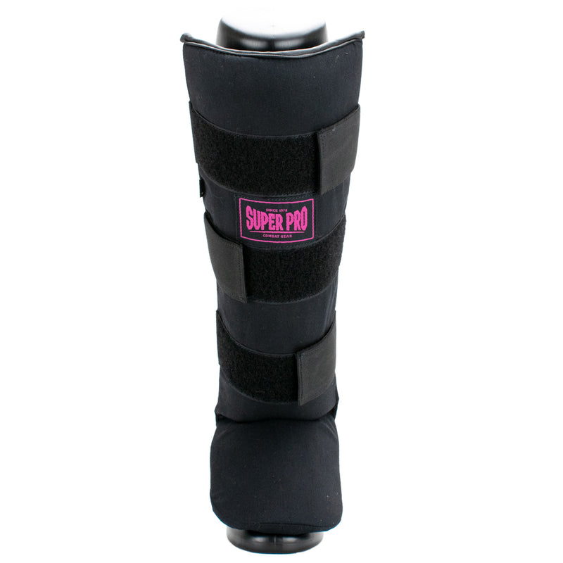 Scheenbeschermer Savior Zwart/Roze