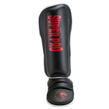 Super Pro Combat Gear Scheenbeschermer Protector SE Zwart/Rood/Wit