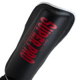 Super Pro Combat Gear Scheenbeschermer Protector SE Zwart/Rood/Wit