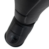 Super Pro Combat Gear Lederen Scheenbeschermer Guardian Grijs