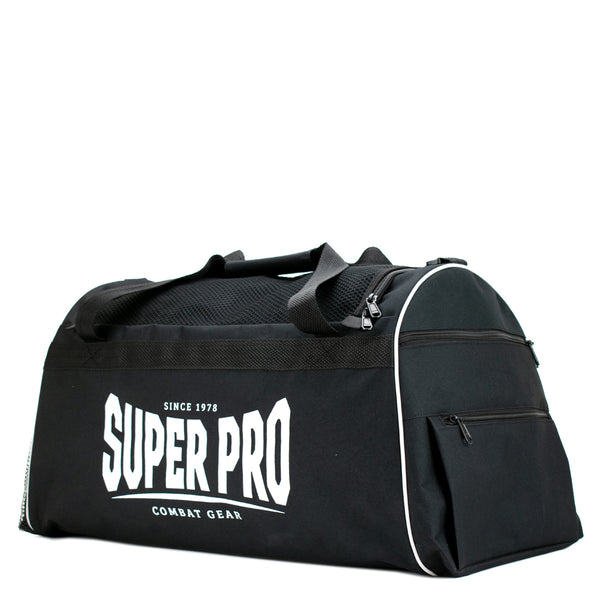 Super Pro Combat Gear Gym Sporttas Zwart/Wit Small