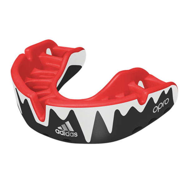 Adidas gebitsbeschermer OPRO Gen4 Platinum-Edition Rood/Zwart/Wit Senior