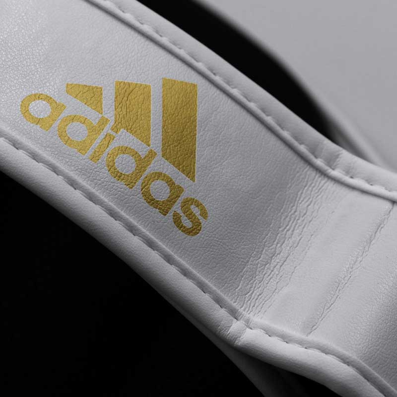 adidas Speed Thai Shin-In-Step Scheenbeschermers Wit/Goud