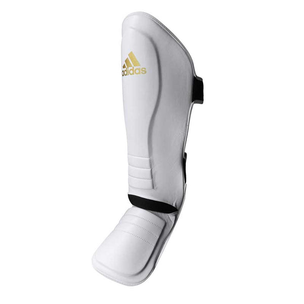 adidas Speed Thai Shin-In-Step Scheenbeschermers Wit/Goud