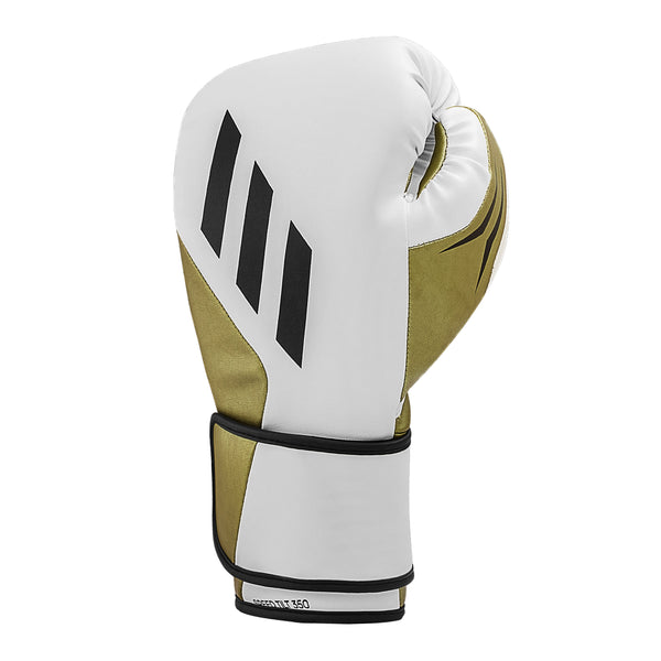 adidas (kick)Bokshandschoenen Speed TILT 350V Pro Training Wit/Goud