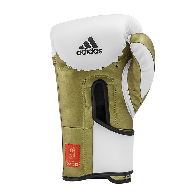 adidas (kick)Bokshandschoenen Speed TILT 350V Pro Training Wit/Goud