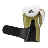 adidas (kick)Bokshandschoenen Speed TILT 350V Pro Training Wit/Goud