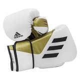 adidas (kick)Bokshandschoenen Speed TILT 350V Pro Training Wit/Goud