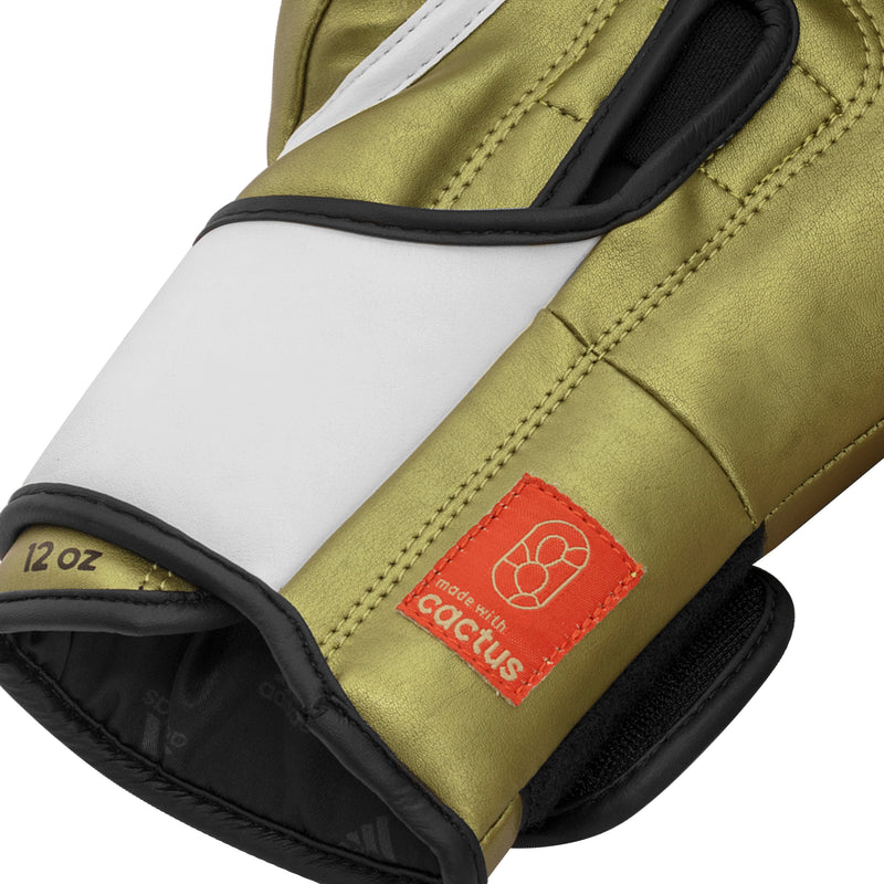 adidas (kick)Bokshandschoenen Speed TILT 350V Pro Training Wit/Goud