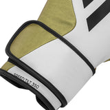 adidas (kick)Bokshandschoenen Speed TILT 350V Pro Training Wit/Goud