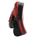 Super Pro Light Weight Gebogen Hook and Jab Pad Zwart/Rood