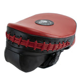 Super Pro Light Weight Gebogen Hook and Jab Pad Zwart/Rood